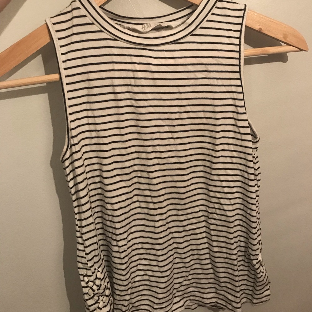 H and M striped shirt